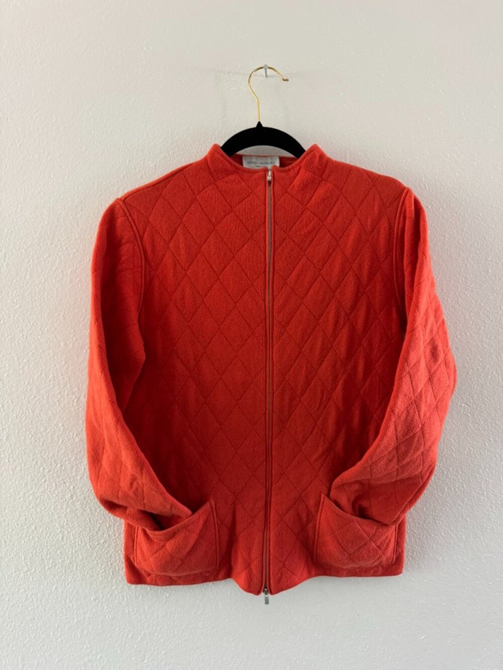 Dodo + Angelika - Orange - Cardigan - Cashmere - Vintage - Picture 2 of 9